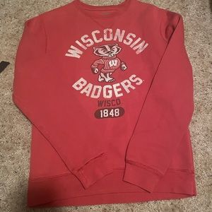 wisconsin crewneck
